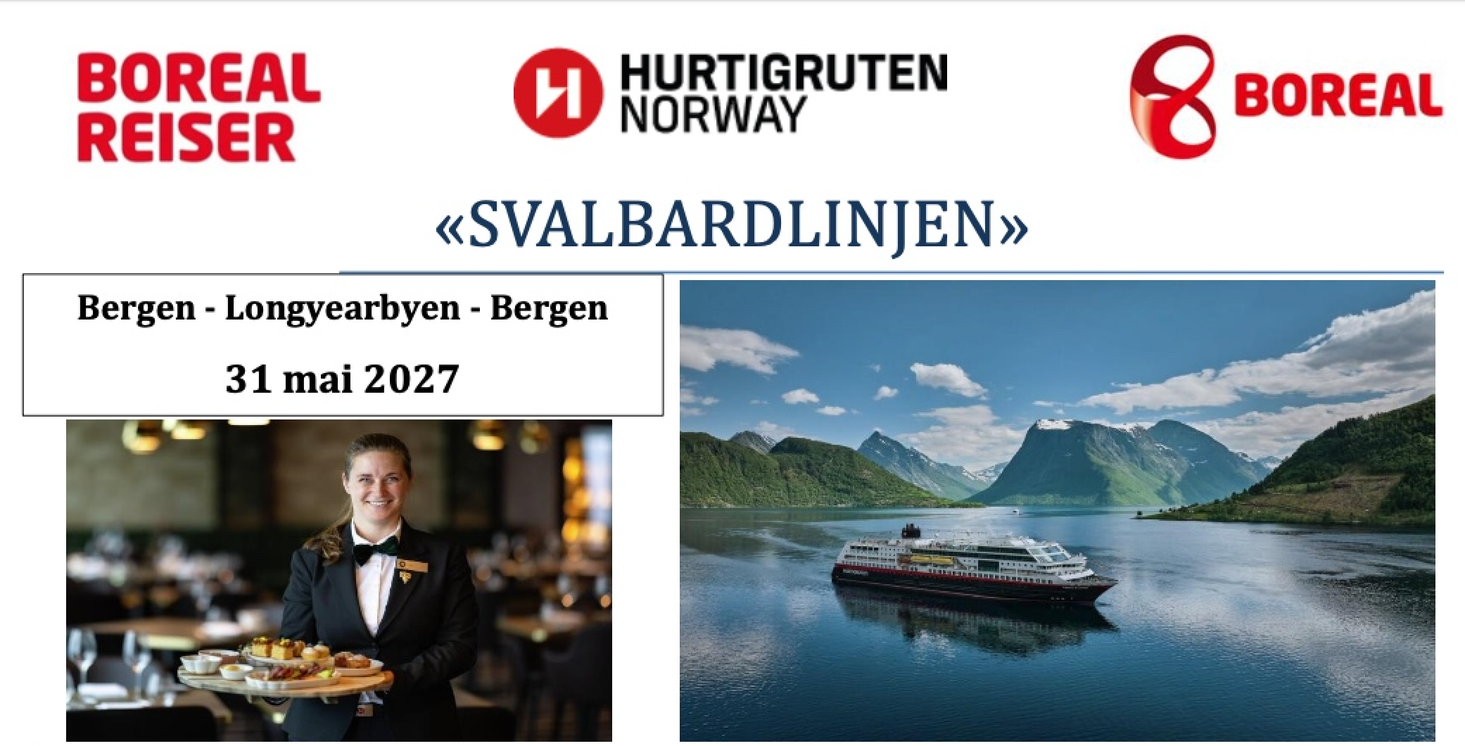 Artikkelbilde til artikkelen Spennende tur med Hurtigruten